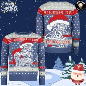 Iron Maiden Holiday 2024 Christmas Jumper Multicolour Chirstmas Gifts 2024 Xmas For Family And Friends Ugly Sweater