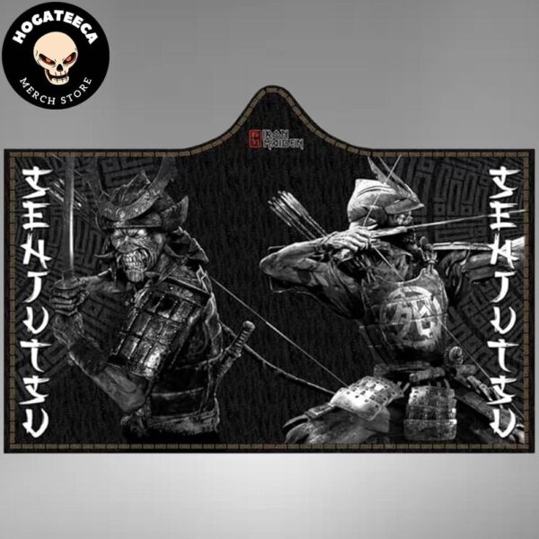 Iron Maiden Senjutsu Samurai Eddie Hooded Blanket