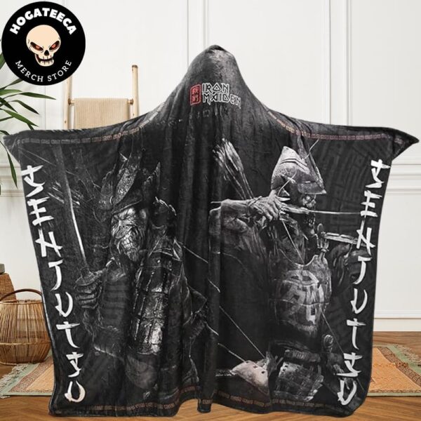 Metallica Wearable Fleece Soft Warm Winter Hooded Blanket