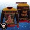 Iron Maiden Power Slave Eddie Pharaoh Chirstmas Gifts 2024 Xmas For Family And Friends Ugly Sweater