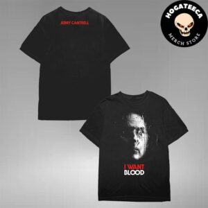 Jerry Cantrell Tour 2024 I Want Blood Album 2024 Merch Unisex Two Sides T-Shirt