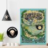 My Morning Jacket Nathaniel Rateliff And The Night Sweats Merch Poster For Show On September 16 2024 At Daily’s Place In Jacksonvile FL Home Decor Poster Canvas