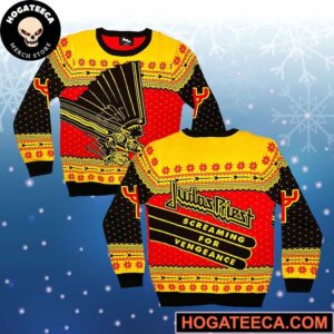 Judas Priest Screaming For Vengeance Chirstmas Gifts 2024 Xmas For Family And Friends Ugly Sweater