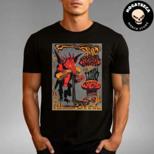 King Gizzard And The Lizard Wizard Merch Poster For Show At The Gorge Amphitheatre In Quincy WA On Sep 14th 2024 Merch Unisex T-Shirt