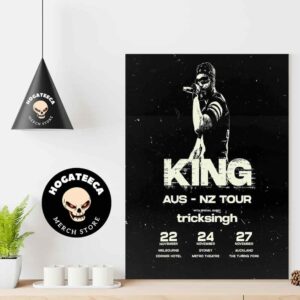 King Has Announced His Debut Tour Of Australia Set For This November 2024 With Special Guest Tricksingh Home Decor Poster Canvas