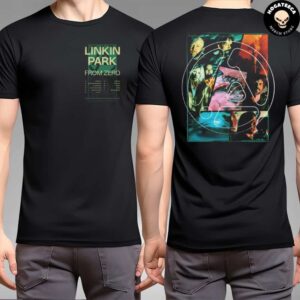 Linkin Park From Zero World Tour 2024 Photo Collage Merch Two Sides Unisex T Shirt