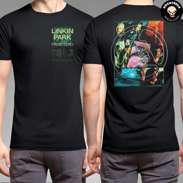 Linkin Park From Zero World Tour 2024 Photo Collage Merch Two Sides Unisex T Shirt