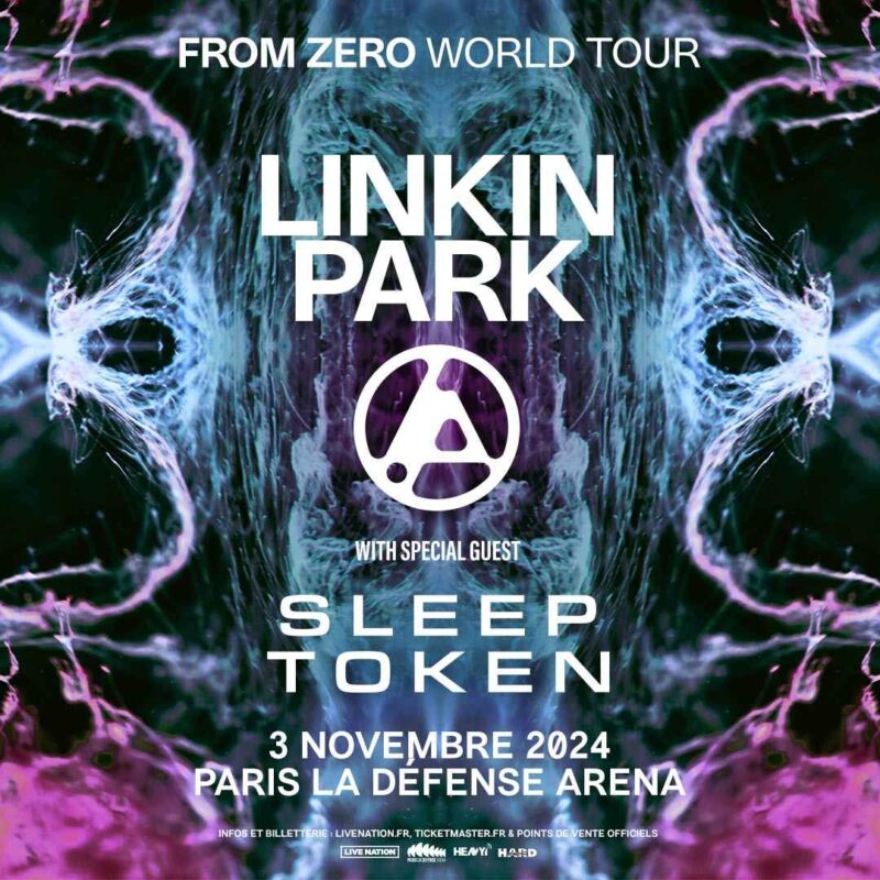 Linkin Park From Zero World Tour On November 3rd show at París La Défense Arena