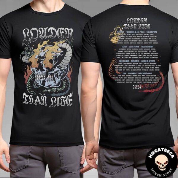 Louder Than Life 2024 Highland Festival Grounds At Kentucky Exposition Center In Louisville Kentucky On September 26-29 Lineup Blast Two Sides Unisex T-Shirt