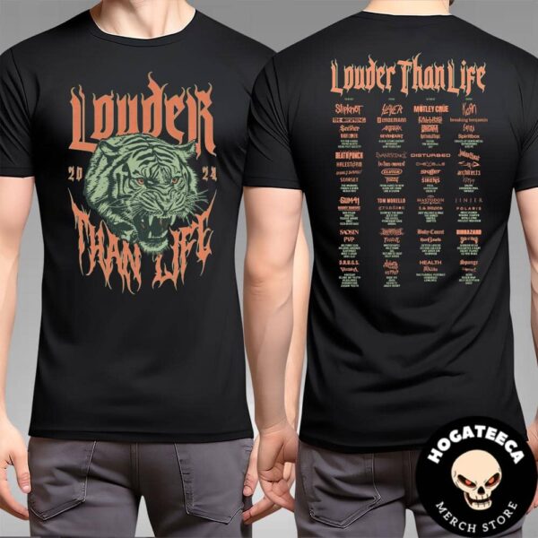 Louder Than Life 2024 Highland Festival Grounds At Kentucky Exposition Center In Louisville Kentucky On September 26-29 Lineup Blind Tiger Two Sides Unisex T-Shirt