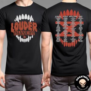 Louder Than Life 2024 Highland Festival Grounds At Kentucky Exposition Center In Louisville Kentucky On September 26-29 Lineup Fangz Two Sides Unisex T-Shirt