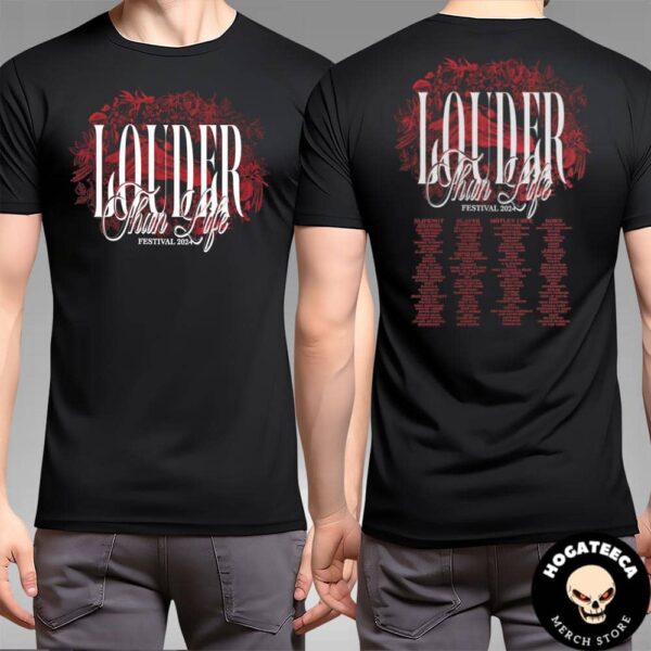 Louder Than Life 2024 Highland Festival Grounds At Kentucky Exposition Center In Louisville Kentucky On September 26-29 Lineup Iota Two Sides Unisex T-Shirt