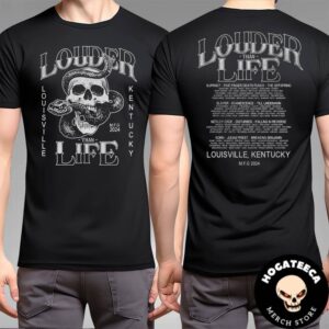 Louder Than Life 2024 Highland Festival Grounds At Kentucky Exposition Center In Louisville Kentucky On September 26-29 Lineup Tattoo Two Sides Unisex T-Shirt