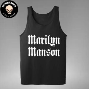 Marilyn Mason Merch Goth Logo Tank Top