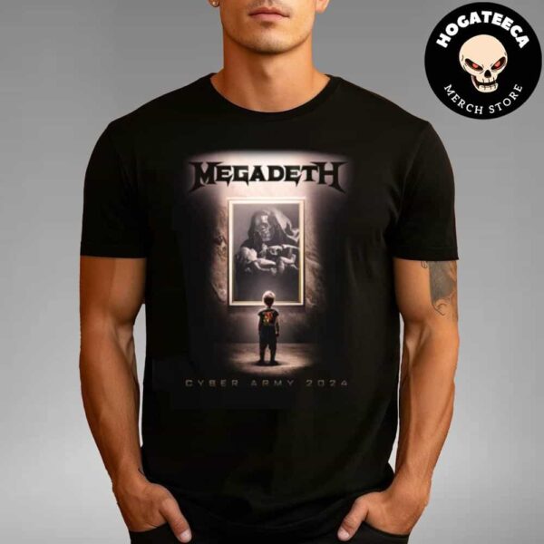 Megadeth Cyber Army 2024 Merchandise Unisex T-Shirt