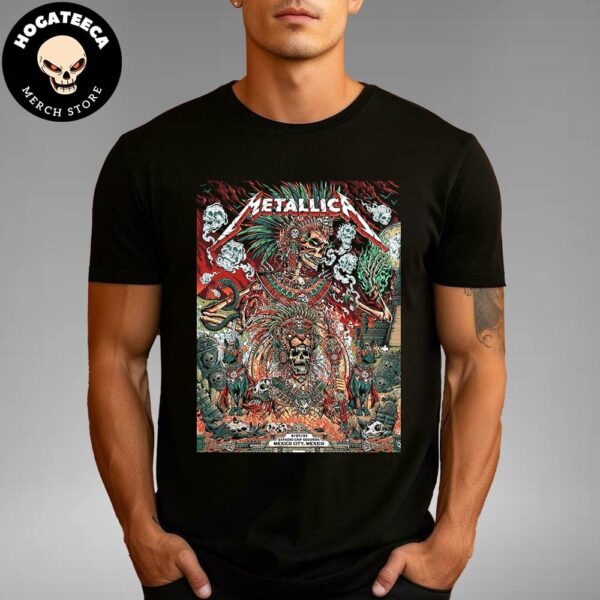 Metallica M72 CDMX Merch Shirt In Mexico City Estadio GNP Seguro In On 27 09 2024 Unisex T-Shirt