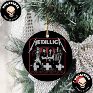 Metallica M72 Master Of Puppets Tree Decorations Ornament