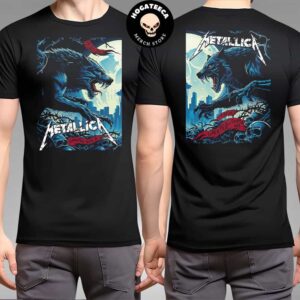 Metallica Merch Shirt Full Show M72 Seattle In The Pacific Northwest For Final US No Repeat Weekend of 2024 Lumen Field Seattle WA On Aug 30 And Sep 1 2024 Two Sides T-Shirt