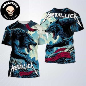 Metallica Merch T Shirt Full Show M72 Seattle In The Pacific Northwest For Final US No Repeat Weekend of 2024 Lumen Field Seattle WA On Aug 30 And Sep 1 2024 All Over Print Shirt