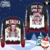 Metallica Ninja Star Red Logo Chirstmas Gifts 2024 Xmas For Family And Friends Ugly Sweater