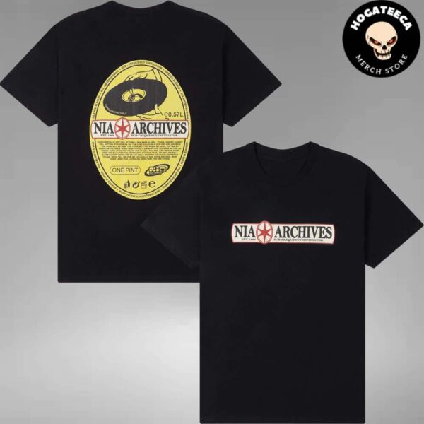 Nia Archives Junglist Worldwide Tour 2024 Merch Cards On The Table Two Sides Unisex T-Shirt