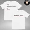 Nia Archives Junglist Worldwide Tour 2024 Schedule List Merch Two Sides Unisex T-Shirt