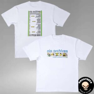 Nia Archives Junglist Worldwide Tour 2024 Schedule List Merch Two Sides Unisex T-Shirt