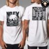 NOFX Final Tour 40 Years 40 Cities 40 Songs Per Day With Special Guest 2024 North America Tour Dates Merch Two Sides T-Shirt