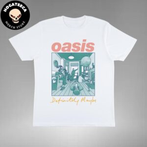 Oasis Definitely Maybe 30th Anniversary Merch Artwork T-Shirt