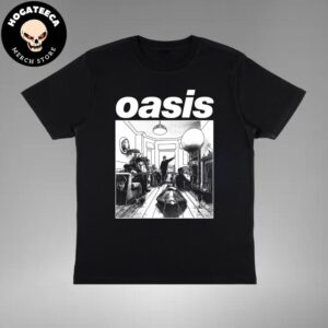 Oasis Definitely Maybe 30th Anniversary Merch Artwork Unisex T-Shirt