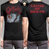 Obituary US Headline Shows 2024 Cause Of Death Schedule List Merch Two Sides T-Shirt