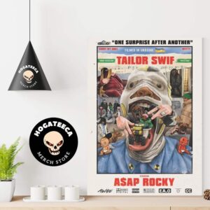 Official Merch Poster ASAP Rocky A New Album Don’t Be Dumb Released On August 30 2024 Home Decor Poster Canvas