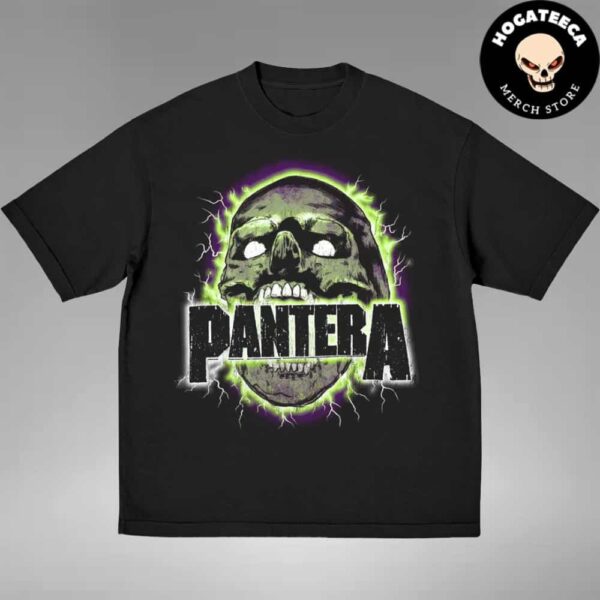 Pantera Shocked Skull Glow In The Dark Merch Unisex T Shirt