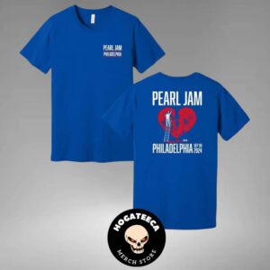 Pearl Jam With Glen Hansard Merch Shirt For Night 2 In Philadenphia Pennsylvania At Wells Fargo Center On September 9th Two Sides Unisex T-Shirt