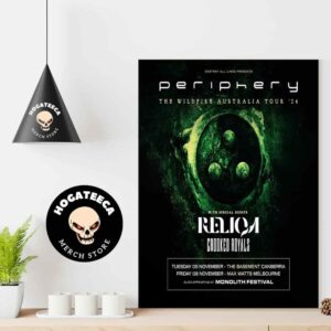 Periphery Have Announced Headline Shows In Australia This November Alongside Their Appearance At Monolith Festival Home Decor Poster Canvas