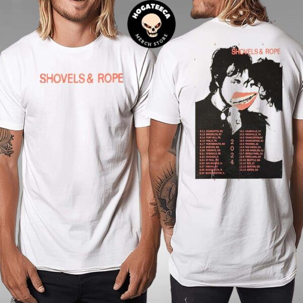 Shovels And Rope Fall Tour 2024 Schedule Merch Two Sides Unisex T-Shirt