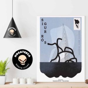 Sigur Ros Merch Poster For Show In Washington Dc At The Anthem With Wordless Music Orchestra On 25 09 2024 Home Decor Poster Canvas