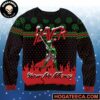 Megadeth Rust In Peace On Earth Chirstmas Gifts 2024 Xmas For Family And Friends Ugly Sweater