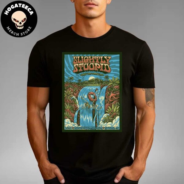 Slightly Stoopid Slightly Dirty Summer Tour Merch T-Shirt For Show at Thunder Ridge Nature Arena In Reidcedale MO On 8 31 2024 Unisex T-Shirt