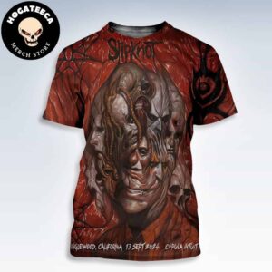 Slipknot Merch City Specific In Inglewood California At Cupula Intuit On Sept 13 2024 All Over Print Shirt