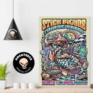 Stick Figure Tribal Seeds On Fir Sept 27 Mission Bayfest Z-Trip Boostive Sensamotion Vanliya The Irie Aaron Wolf Home Decor Poster Canvas