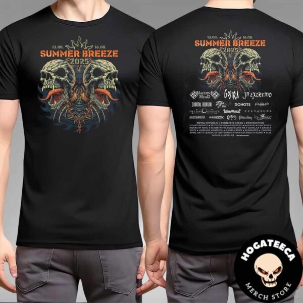 Summer Breeze Open Air Metal Festival Bavaria Germany On 13-16 08 2024 Line Up Unisex T-Shirt