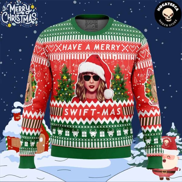 Swift Mas Taylor Swift Chirstmas Gifts 2024 Xmas For Family And Friends Ugly Sweater