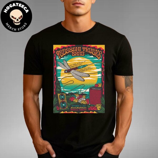 Tadeshi Trucks Band Merch Poster In Nashville TN At Ascend Amphitheater On September 21 2024 Unisex T-Shirt