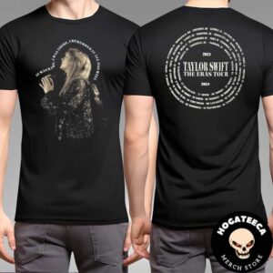 Taylor Swift Merch The Eras Tour 2023-2024 The Eras Tour All Too Well Live Photo Two Sides Unisex T-Shirt