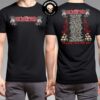 The Exploited With Total Chaos Tarah Who Let’s Stop A War North America Tour 2024 Schedule List Merch Two Sides Unisex T-Shirt