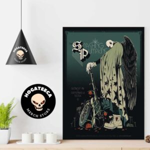 The Smashing Pumpkins Concert Poster For Detroit Mi On September 4 2024 Home Decor Poster Canvas