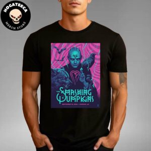 The Smashing Pumpkins Merch Poster For Show In Phoenix September 18 2024 Merch Unisex T-Shirt