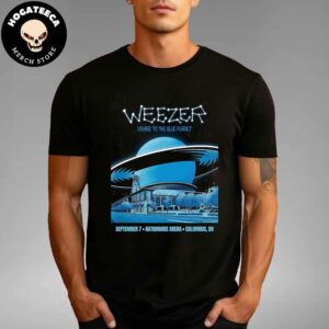 Weezer Voyage To The Blue Planet On September 7 At Nationwide Arena In Columbus OH Unisex T-Shirt