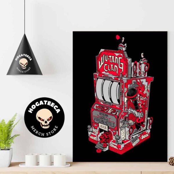 Wu-Tang Clan Merch For Show On Sept 28 2024 The Theater At Virgin Hotels In Las Vegas Home Decor Poster Canvas